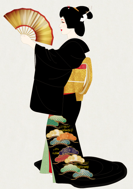 芸妓　日本舞踊